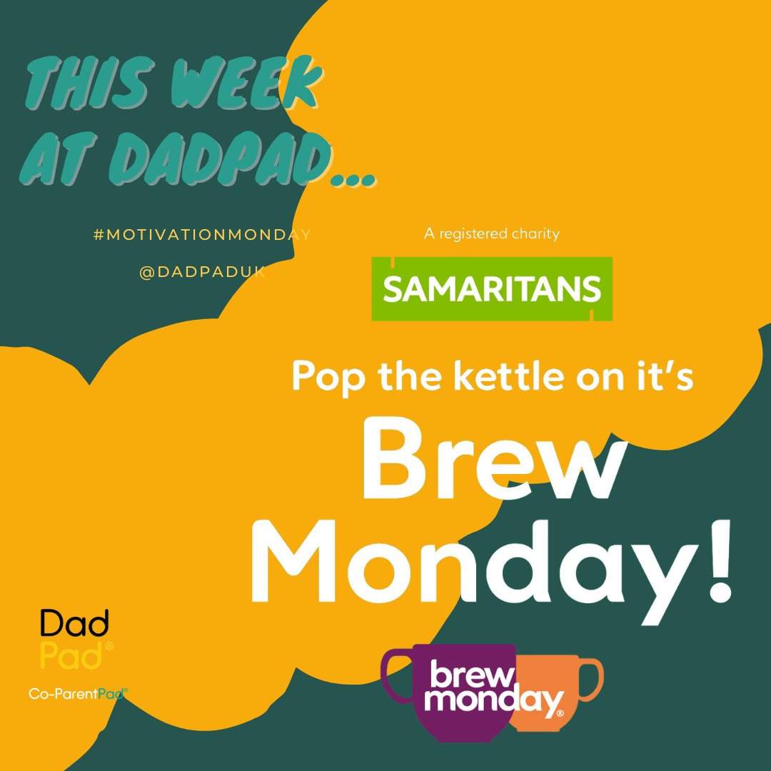 The DadPad - hello@thedadpad.co.uk (@dadpaduk) on Twitter photo #motivationmonday ☕️ Today we're recognising #BrewMonday (no 'Blue Monday' here!), because feeling low isn't something that only happens on a specific Monday in January. Follow the advice of <a href="/samaritans/">Samaritans</a> & take the time to #reachout to someone you've not heard from in a while... #motivationmonday ☕️ Today we're recognising #BrewMonday (no 'Blue Monday' here!), because feeling low isn't something that only happens on a specific Monday in January. Follow the advice of <a href="/samaritans/">Samaritans</a> & take the time to #reachout to someone you've not heard from in a while...