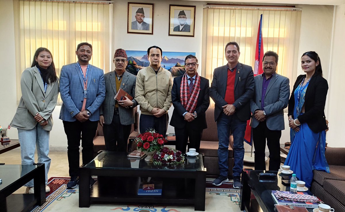 1976indra1's tweet photo. A fruitful meeting with Ambassador of Nepal to India Hon. Shankar Prasad Sharma in New Delhi. about rescue and repatriation of trafficking survivors from India. https://t.co/oT1tmSR1wH