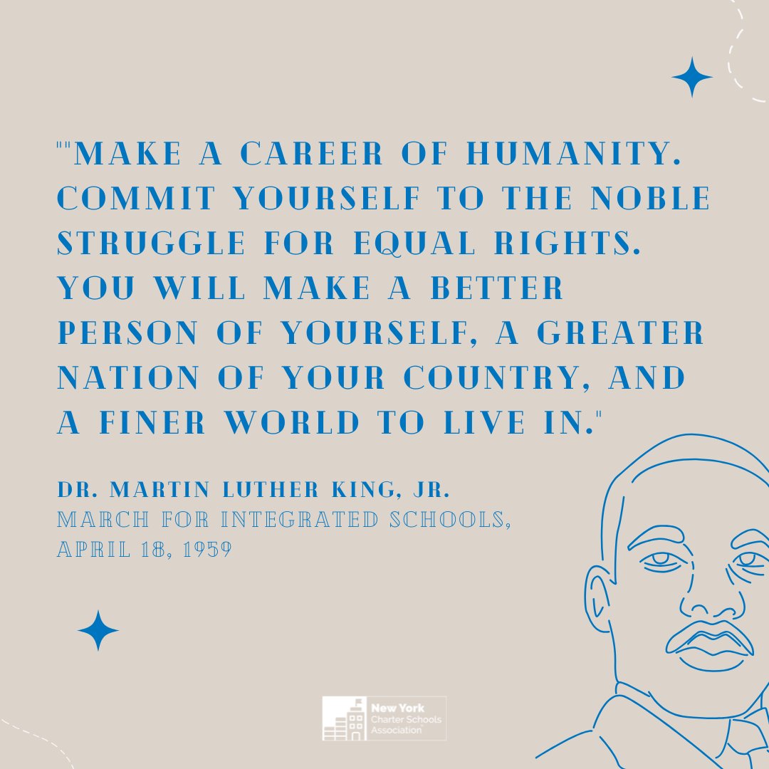 Today, we recognize the life and work of Dr. Martin Luther King, Jr. 

His fight for equality continues to inspire change to this day. #MLKDay
