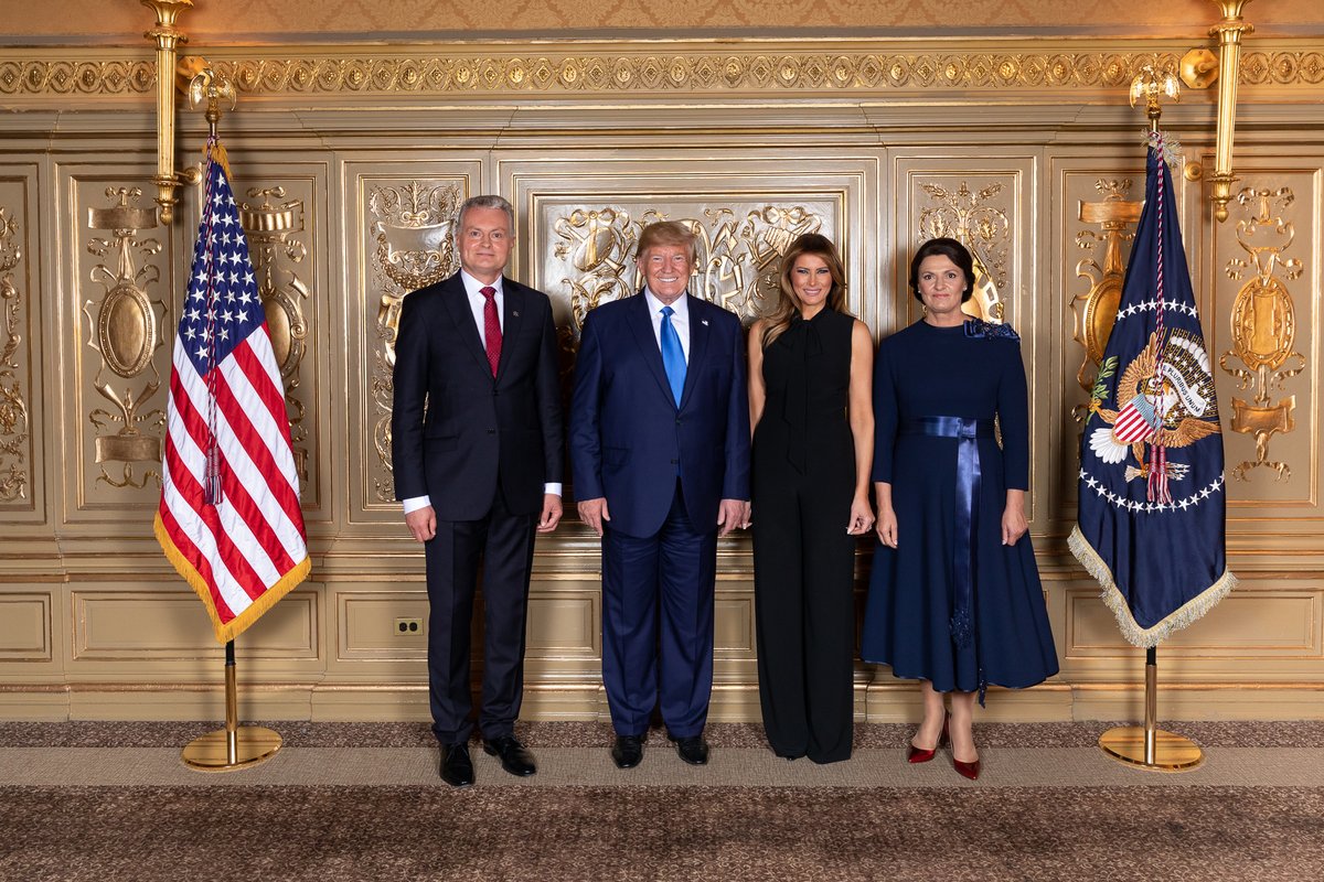 Congratulations to <a href="/realDonaldTrump/">Donald J. Trump</a> on this special day! Looking forward to 🇱🇹&amp;🇺🇸 working together.

Under your leadership as <a href="/POTUS/">President Donald J. Trump</a>, I see NATO spending more on defense. Lithuania already committed to allocate up to 6% GDP in 2026-2030.

Transatlantic unity is most important!