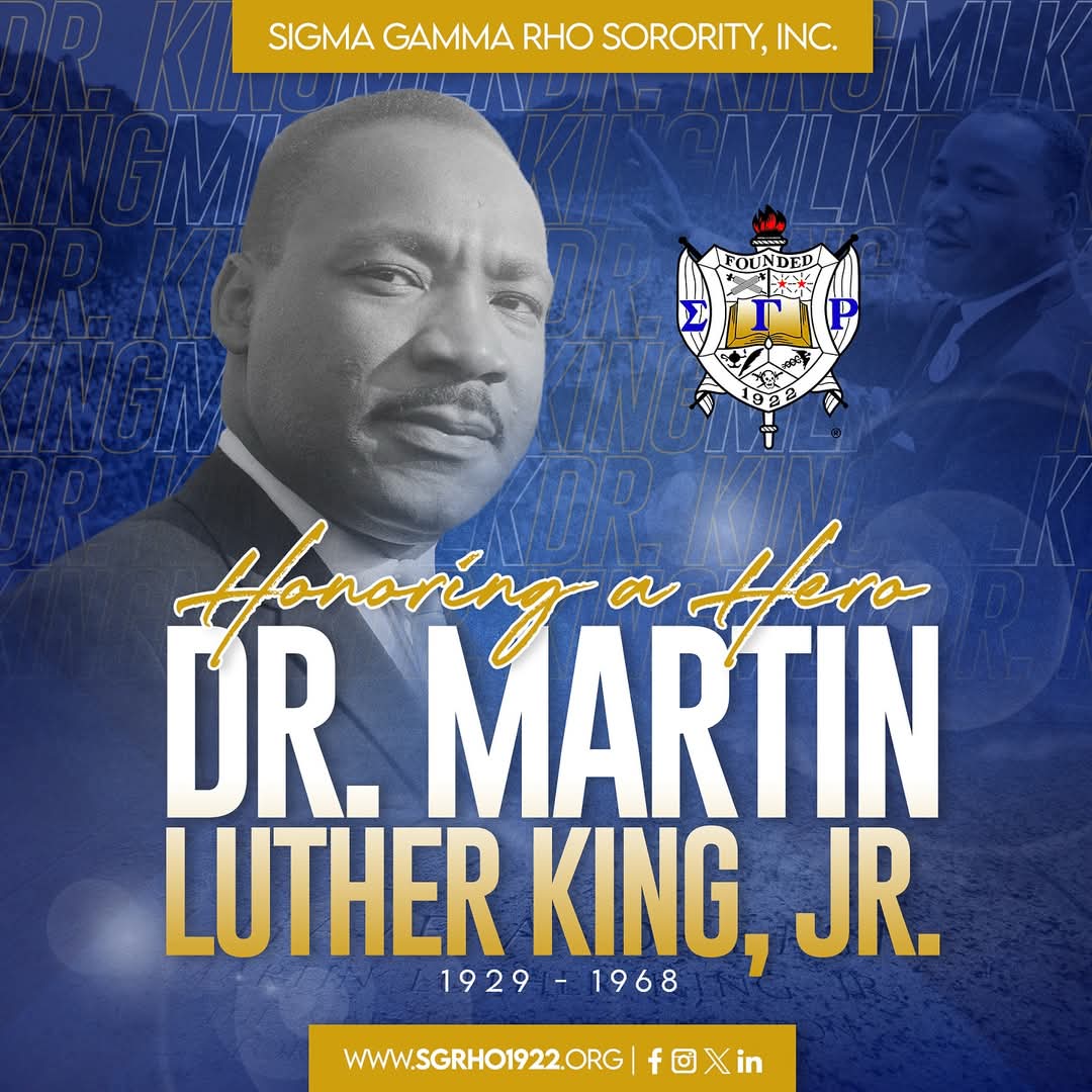 tfoste72's tweet photo. Honoring Dr. Martin Luther King, Jr. 

As we reflect on his timeless message, let us recommit ourselves to service, unity, &amp; the pursuit of peace. Together, we can carry forward his dream &amp; create lasting change in our communities. ✊🏾✨

#MLKDay #GreaterServiceGreaterProgress💙💛 https://t.co/e4V0GwfvM9
