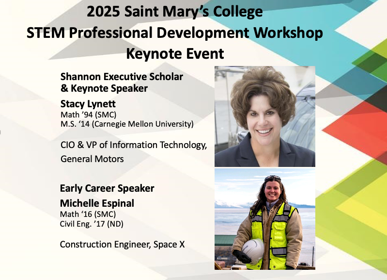 White Lab (@kwhitelab) on Twitter photo The 2025 Saint Mary's College STEM Professional Development Workshop is THIS WEEKEND! The Friday Night Keynote Address (6 pm Eastern) features <a href="/saintmarys/">Saint Mary's College</a> alumnae Michelle Espinal and Stacy Lynett. RSVP here to attend in person or for the live-cast link: shorturl.at/pEGpA The 2025 Saint Mary's College STEM Professional Development Workshop is THIS WEEKEND! The Friday Night Keynote Address (6 pm Eastern) features <a href="/saintmarys/">Saint Mary's College</a> alumnae Michelle Espinal and Stacy Lynett. RSVP here to attend in person or for the live-cast link: shorturl.at/pEGpA