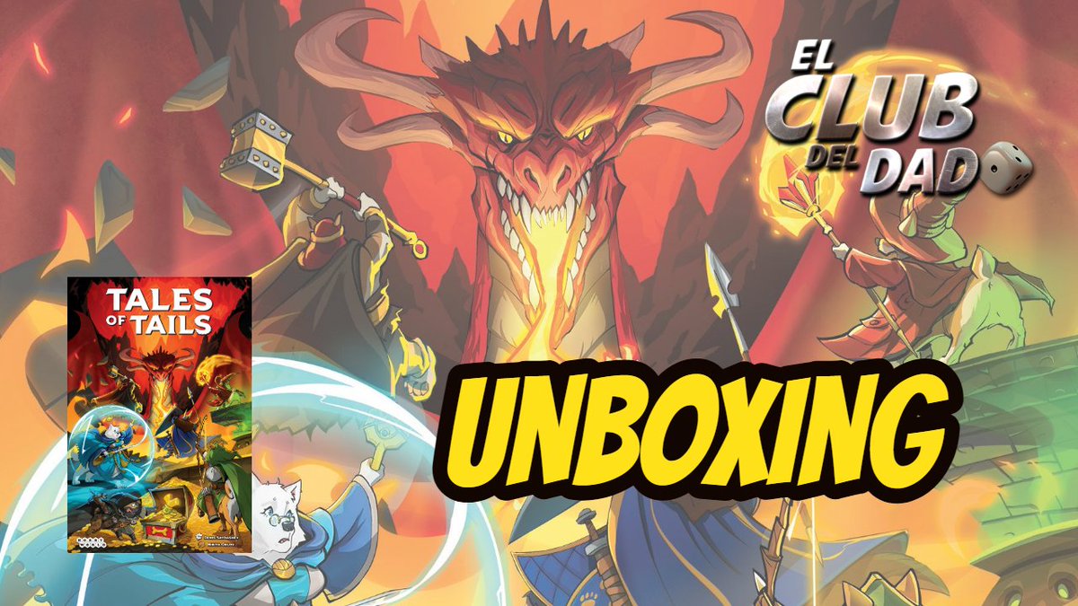 Hoy toca un juego de mazmorras en donde los protagonistas son los perretes. Abrimos Tales of Tails de <a href="/HobbyWorldInt/">Hobby World</a> youtube.com/watch?v=c7kyLH…