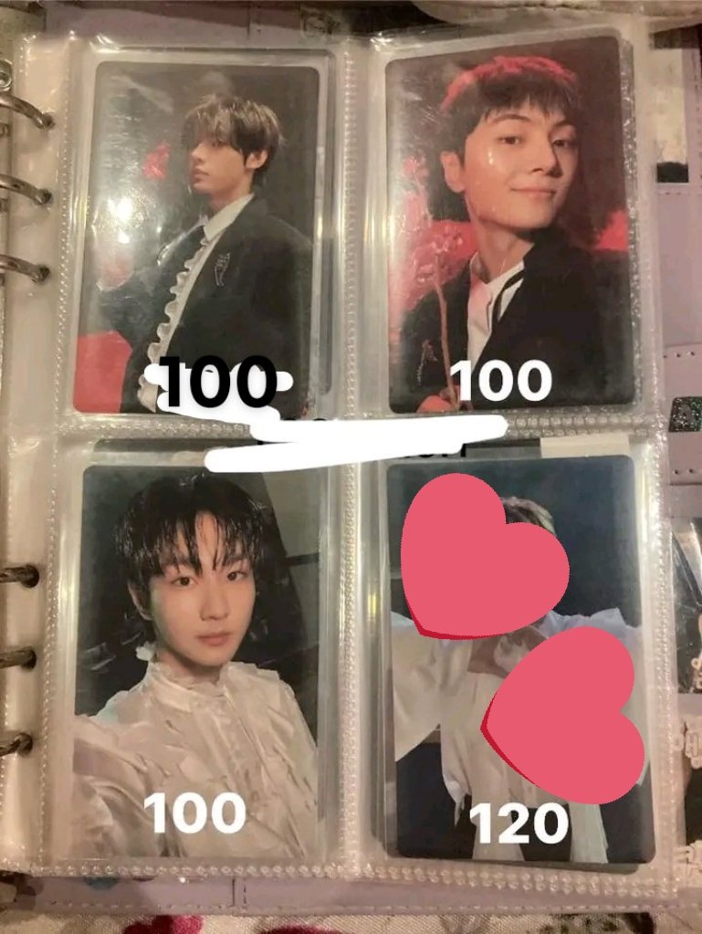 lleseokim's tweet photo. wts lfb enha pc ph

- prices are on pics
- free pf
- prio payo | 3 days max dop if getting 2 or more
- gcash
- flash https://t.co/NU8Ptq3PIg