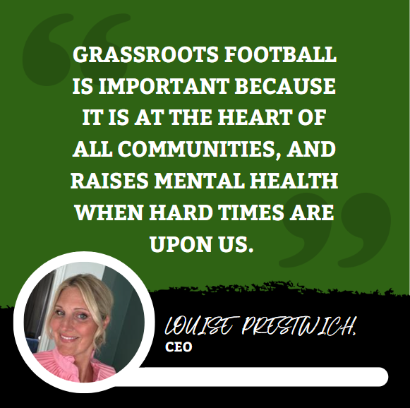 _grassrootsshow's tweet photo. 🎉#LAUNCH! 🎉 

First in our #MeetTheTeamMonday series is Louise Prestwich - Founder &amp; CEO of #TheNationalGrassrootsShow25!

Find out why #GrassrootsFootball is so important to Lou and what position she would play in our office #football team!
 
#MeetTheTeam https://t.co/K9assYsmoc