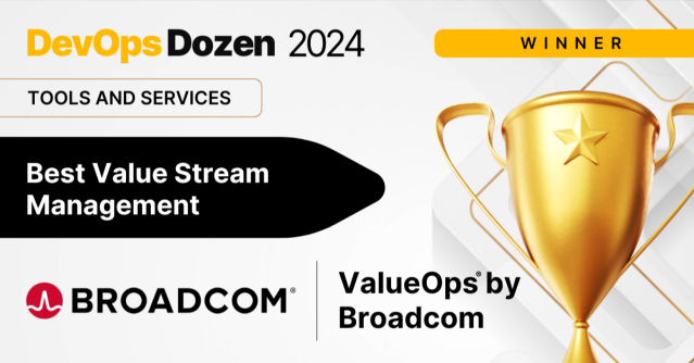 rogerlund's tweet image. 🏆 Exciting news! ValueOps by Broadcom has been honored with the 2024 Best Value Stream Management award at the DevOps Dozen Awards! 🎉 Learn more about this recognition! #DevOpsDozen #ValueStreamManagement #ValueOps dy.si/ZuuwLiG