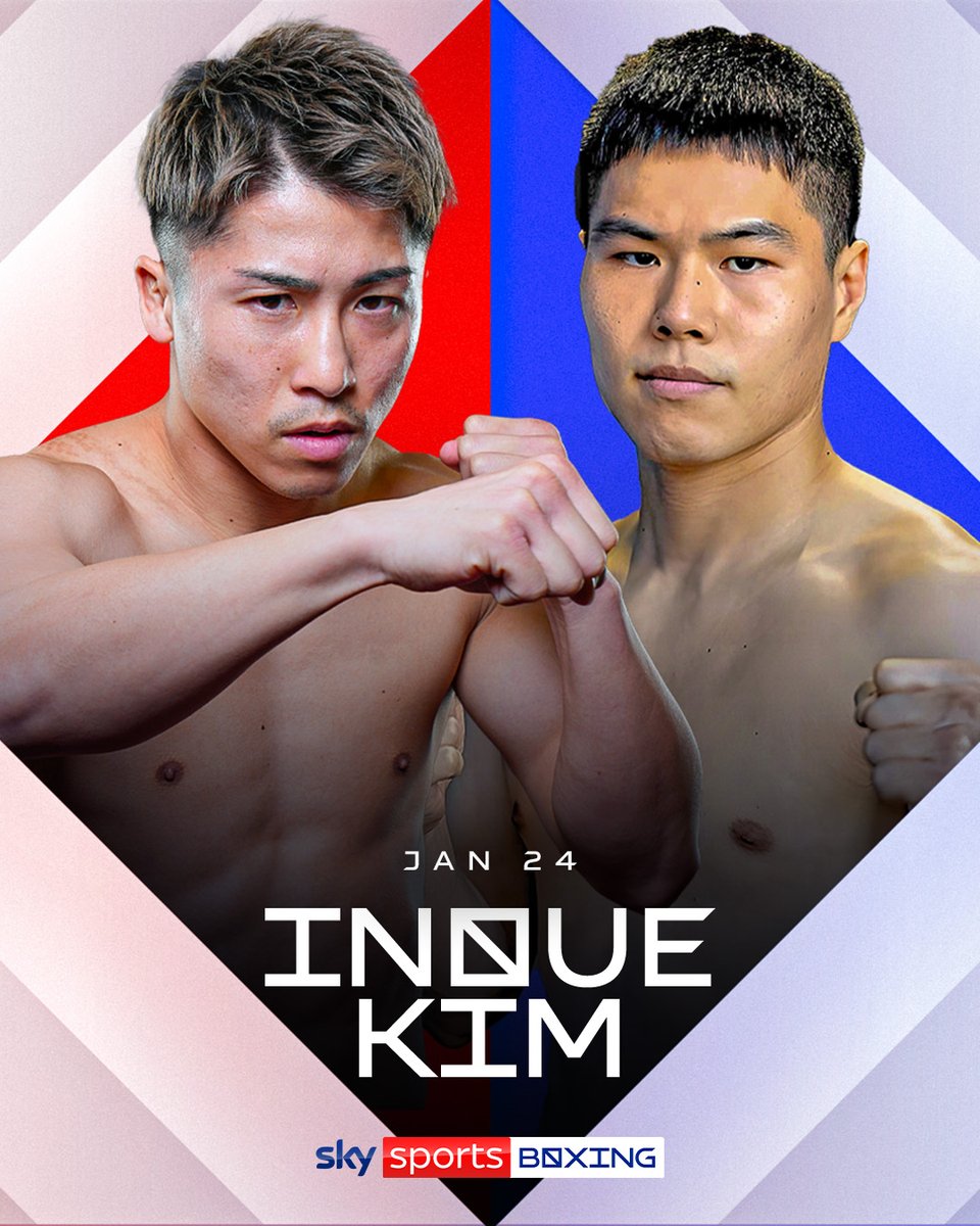 IT'S FIGHT WEEK! 👊

#InoueKim | Friday 24th Jan, 7.30am