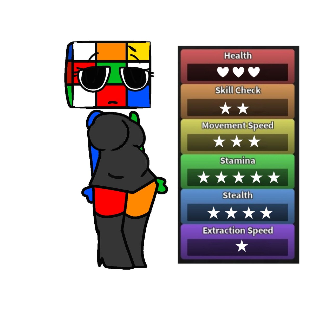 Cati8911's tweet photo. Eh, heres my dandys world character 
(She is fat Lol) https://t.co/kEMMUaKTB3