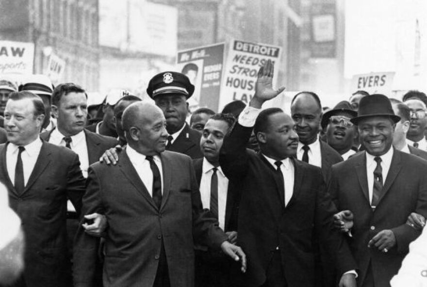 Reverend Martin Luther King, Jr. is remembered today. His "I Have a Dream" is his most famous speech. That speech ends with a special invocation:

"And when this happens, and when we allow freedom ring, when we let it ring from every village and every hamlet, from every state and