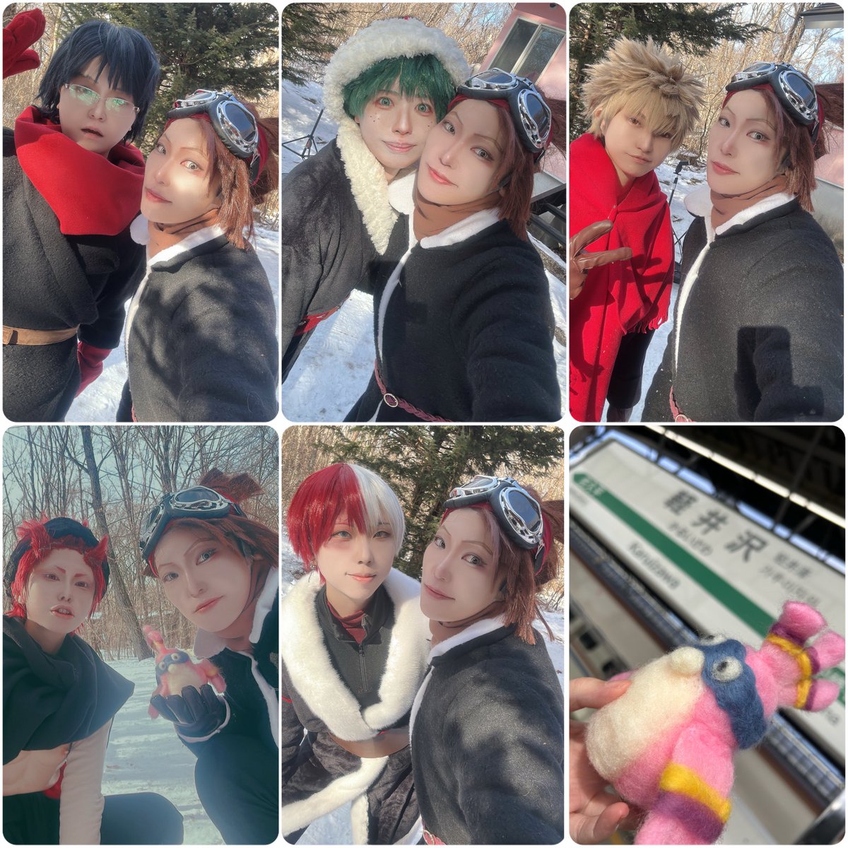 yukidorii's tweet photo. 皆と2ショも可愛いので見てー！
初めましての方の方が多かったのに帰ってきたら声カスカスになっとるってくらいずっと笑ってました🙌
意外と昼間は寒くないけどマジでつま先が死ぬって学びを得たので次回からは対策しようの気持ち……！！

#ぱん泥棒と冬の十傑村
桐島@toraji_0304  飯田@youryua https://t.co/wglH7e5GEl