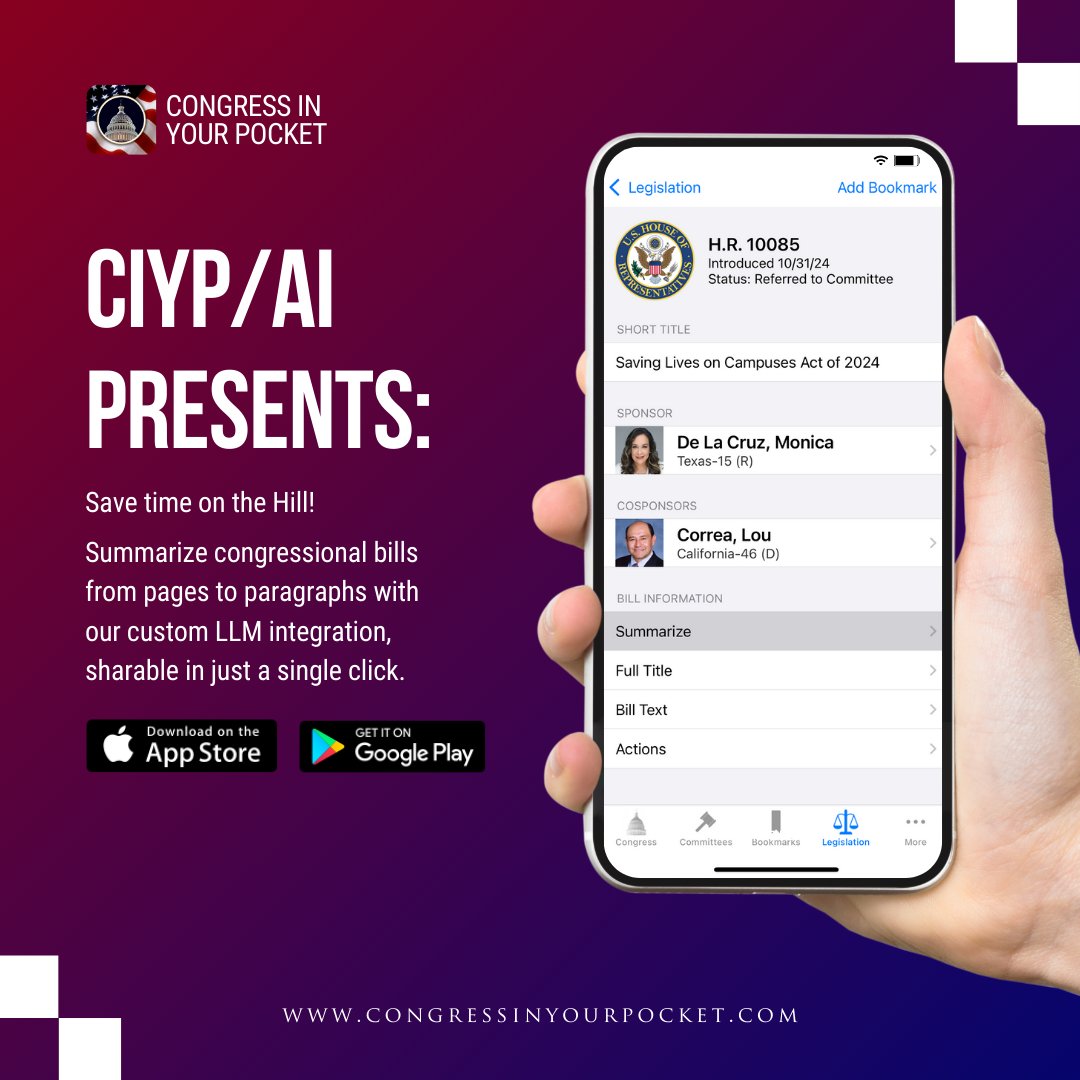 Congress in Your Pocket tweet media