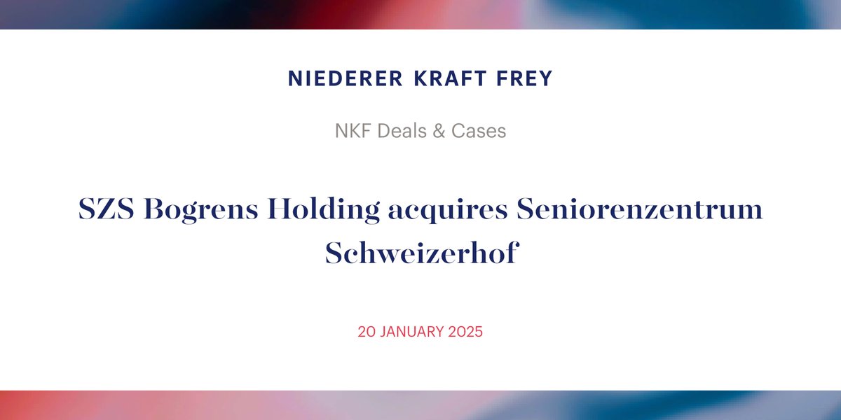 Niederer Kraft Frey tweet media