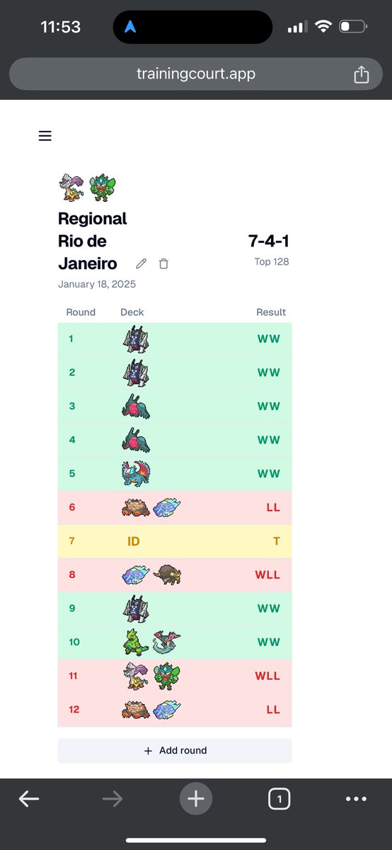 juniogof's tweet photo. Top 128 (98º) no regional do Rio de Janeiro #PlayPokemon https://t.co/X4myPYJ7v1