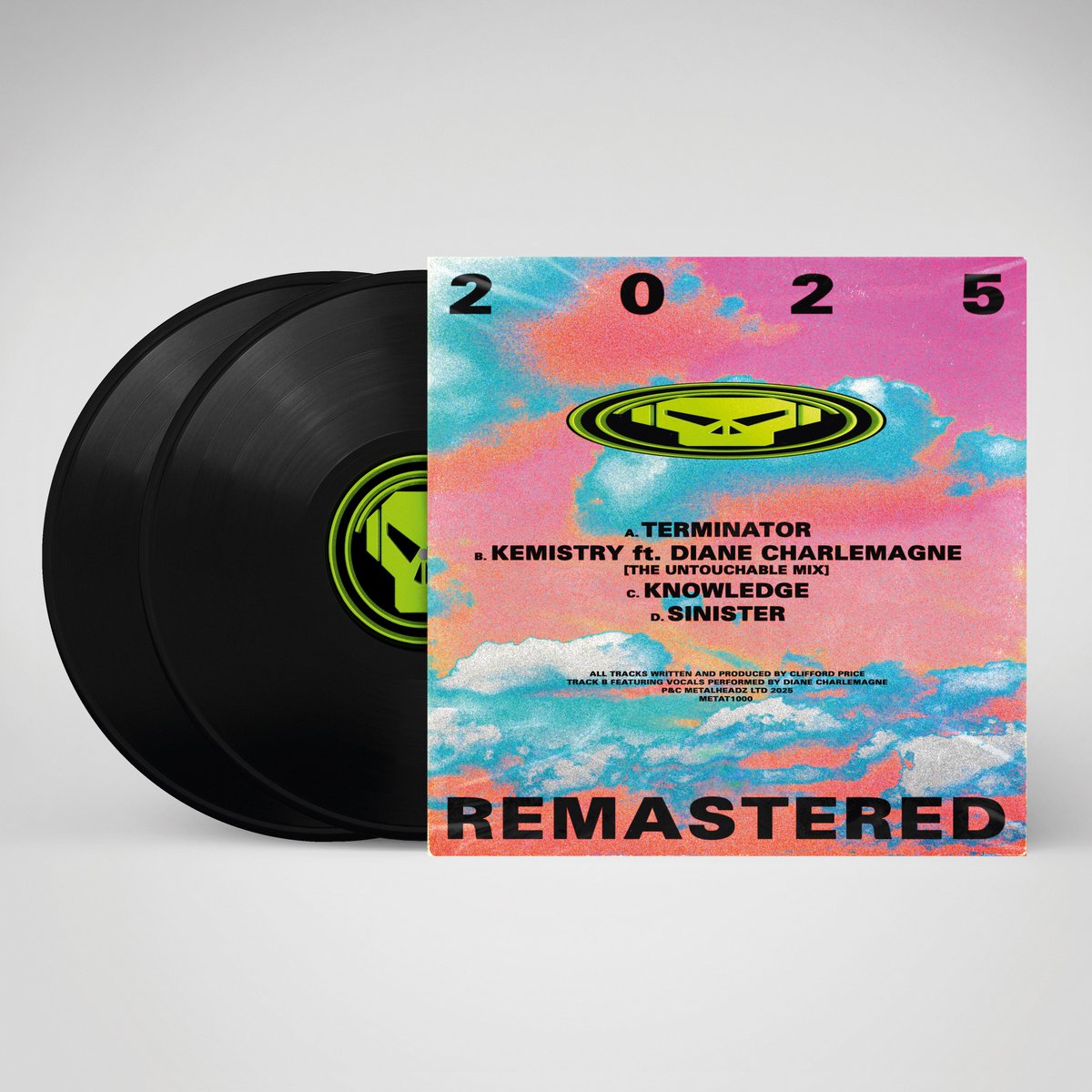 A jungle anthem reborn, we are delighted to reveal 'Terminator' 2025 remastered 🥁

The single track is available from the Metalheadz website and Bandcamp today ahead of the full 2x 12" vinyl repress for the very first time later this year 💀 

bfan.link/terminator2025