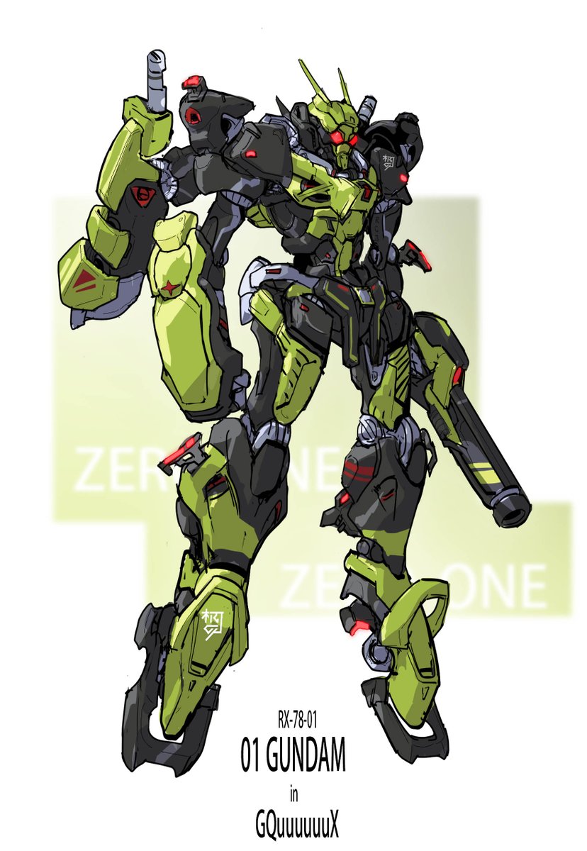 karaleung666's tweet photo. ZERO-ONE ? 
01 GUNDAM 
毕竟是RX-78-1,HHHHHH
#ジークアクス
#GQuuuuuuX 
#GUNDAM45th 
#KamenRider 
#kamenrider01 
#仮面ライダーゼロワン https://t.co/1LRFIqdqaf