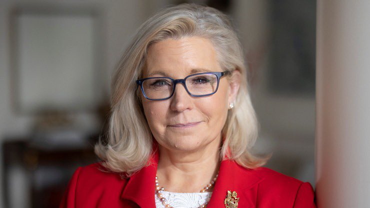 DisavowTrump20's tweet photo. 🚨NEW: President Biden has pardoned former GOP Rep. Liz Cheney ahead of Donald Trump taking office. Trump has repeatedly hinted at prosecuting her. 

RETWEET if you are proud to stand with Liz Cheney against Donald Trump! https://t.co/u1e1Laeqm0