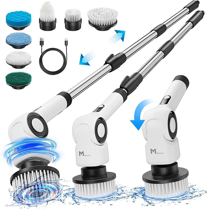 Electric Spin Scrubber w &amp; a gang of Brush Heads
ONLY  $11.49 (reg $37.99)!

Click 40% coupon + use code: 501VMUQ3
bit.ly/4hdKo7i #ad
