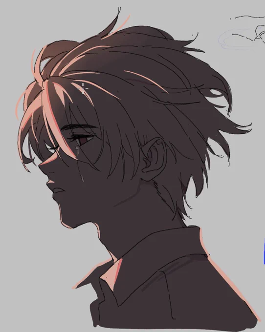 男を描くのが楽しい 