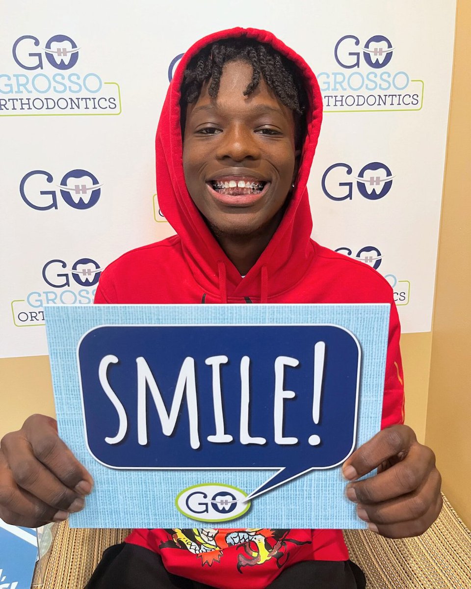 grossoortho's tweet image. 🎉 Big smiles all around 🎉

🔵 Henry’s hard work and dedication have paid off—he got his braces removed!
🟢 Tra'Veon was excited to start his smile journey!

Congratulations, boys! 😁✨

#GrossoOrthodontics #Braces #NewSmiles