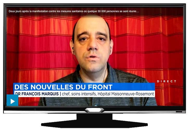 reinfoquebec's tweet photo. AUDIENCE DU Dr MARQUIS

C'est actuellement l'audience du Dr Marquis. 

Rappelons que celui-ci a notamment déclaré que la décision de soigner les non vaccinés n'était pas médicale mais politique, des propos d'une extrême  gravité alors que le devoir de tout médecin est de soigner n'importe quel malade, peu importe son origine, sa nationalité, son état de santé, etc. Il s'est aussi interrogé sur le fait de déprioriser les non vaccinés pour les greffes. Etc. 

Qu'il soit encore autorisé à pratiquer en dit long sur notre société.

https://t.co/SesM4nIz4B

Les audiences auront aussi lieu demain mardi, plus détails sur le site du Collège des médecins : 

https://t.co/pzDzuLcIb5