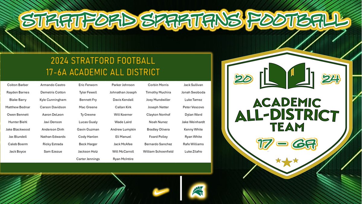 Stratford Spartan Football tweet media