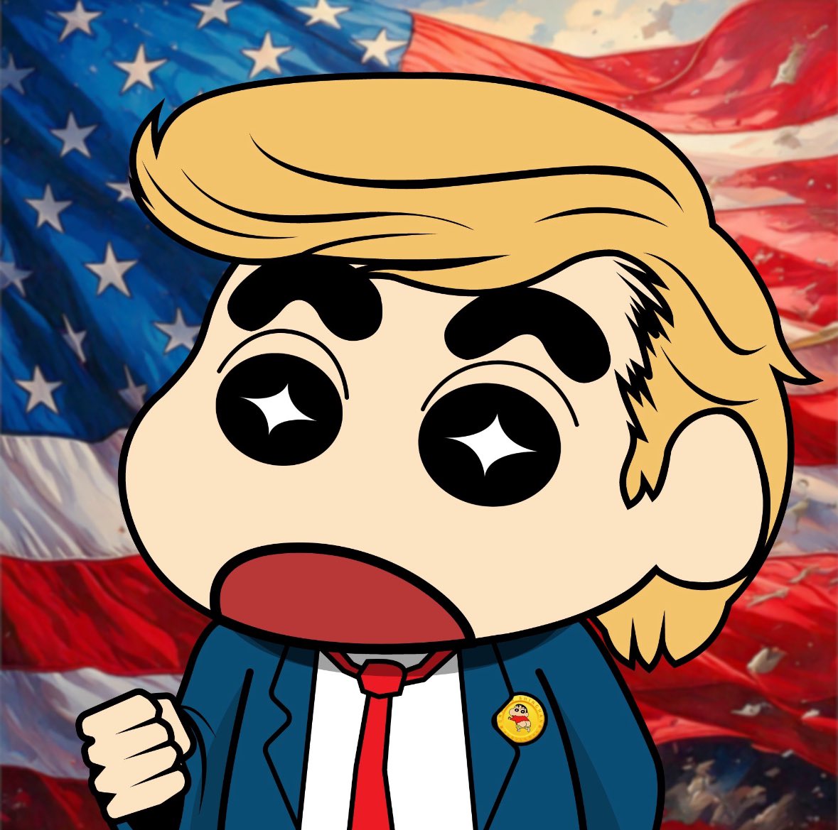 Crayon ShinChan on SOL tweet media