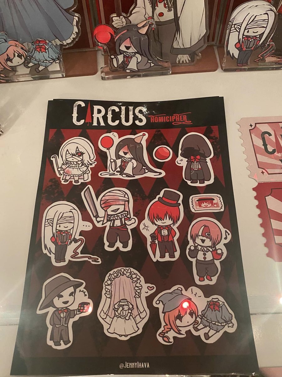 ihava1908's tweet photo. I made this for myself <333 Homicipher fanart Circus because i luv them sm
#Homicipher #Homicipher_art #homicipherfanart #illustration #mrscarletella #mrcrawling #thebride #mrsilvair #mrchopped #mrhood #mrmachete #Mrstitch #mrmasque https://t.co/7e4OdoMb4q