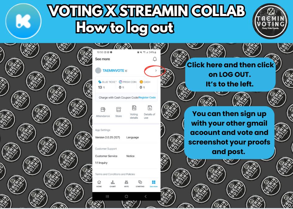 TAEMINVoting's tweet photo. 📢 Voting x Streaming Collab 

💛TAEMates and Ha-Dans 💚, we are happy to announce a collab with @ParkHanGlobal 
📢 No COLLECTION neeeded. Cast your free vote daily.
Taemates will vote for Grove and PARK HAN on Ktopstar  and Ha-Dans will be streaming #TAEMIN Sexy in The Air MV on YouTube.
Download Ktopstar: 🔗https://t.co/N9w3rkBIIn

💛TAEMates, please participate and post your proof under this post. 
📰Here's a short Tutorial on How to sign up, vote and provide voting proof.  Make sure you follow the format requested by ParkhanGlobal.