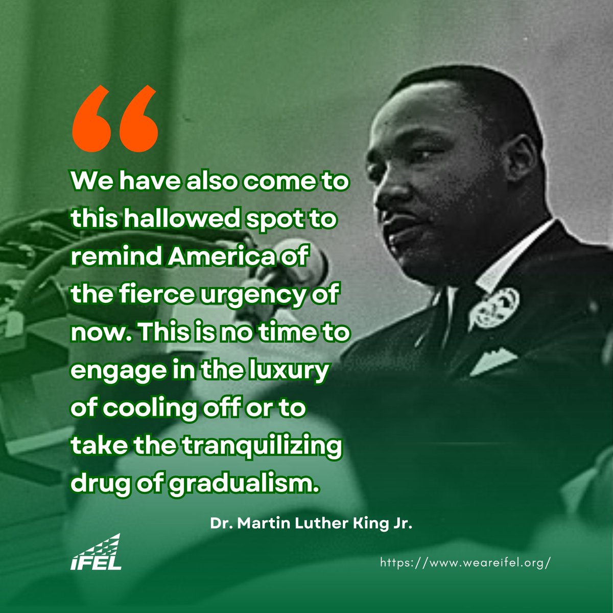 weareifel's tweet photo. “The fierce urgency of now” drives us. Join Conscious Collisions Summit 2025: BEYOND THE 2% this March 25–27 to build an inclusive ecosystem.  

🔗 https://t.co/59eotNtvrG  

#MLKDay #EntrepreneurshipForAll https://t.co/IQak5VqMU9