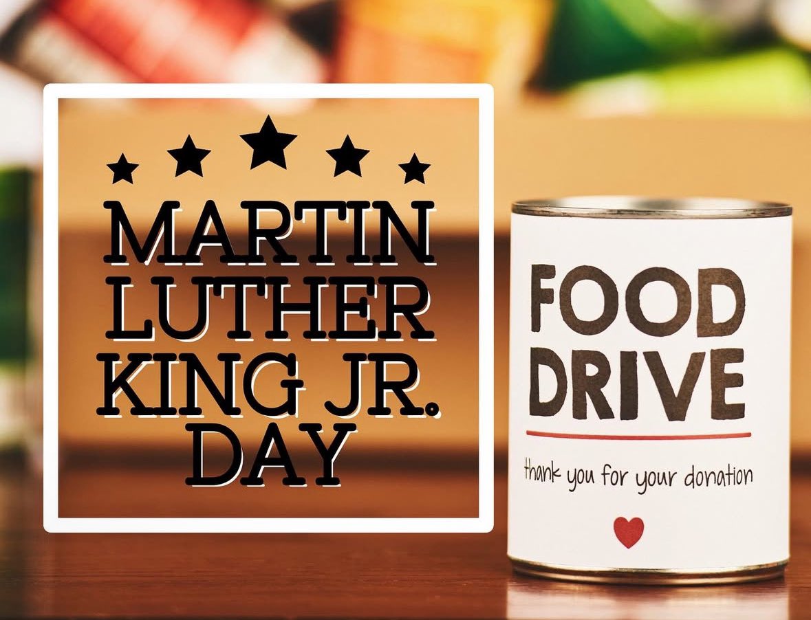 Celebrate a Legacy, Feed a Community🌎

The 25th Annual MLK Jr. Statewide Food Drive is more than just a drive; it's a wave of compassion across NY. Let's fill more plates in the spirit of MLK: 'No one’s plate should be empty.' 

Join us, donate at The Fairgrounds by Feb 18.