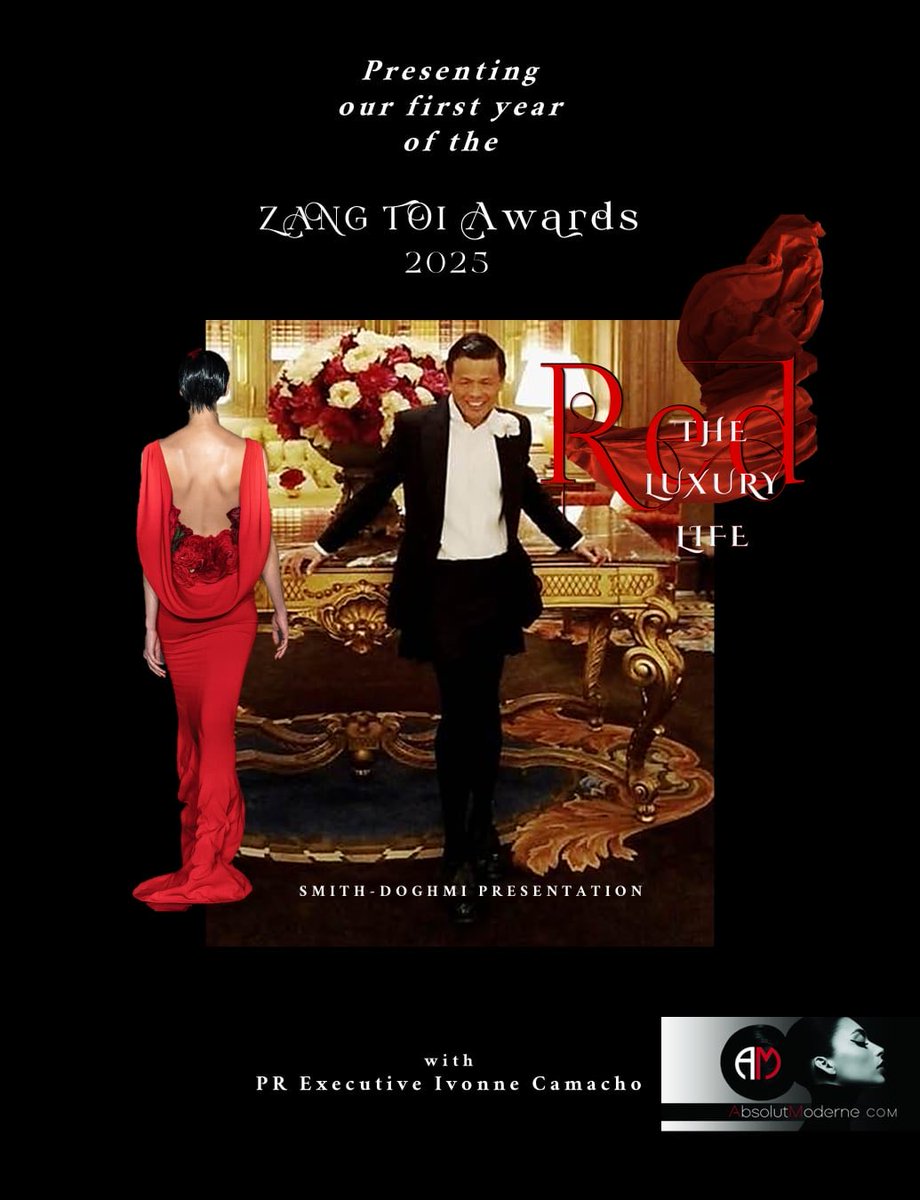 ZANGTOI's tweet photo. What an HONOR…THANK YOU so very very much @redtheluxurylife @absolutmorderne_ ❤️❤️❤️ ⁦@XFashion⁩ https://t.co/J3r5NmGS3E