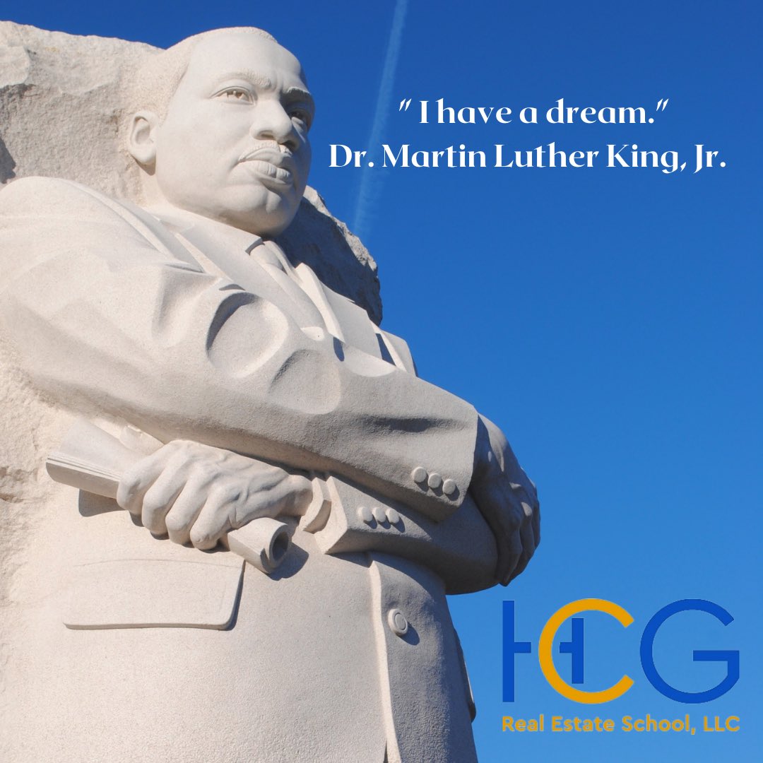 HCGRESchool's tweet photo. Honoring the great life and legacy of Dr. Martin Luther King, Jr. today. Let’s continue the daily pursuit of fulfilling his dream to create a better nation and world. https://t.co/hAp2Xibl40