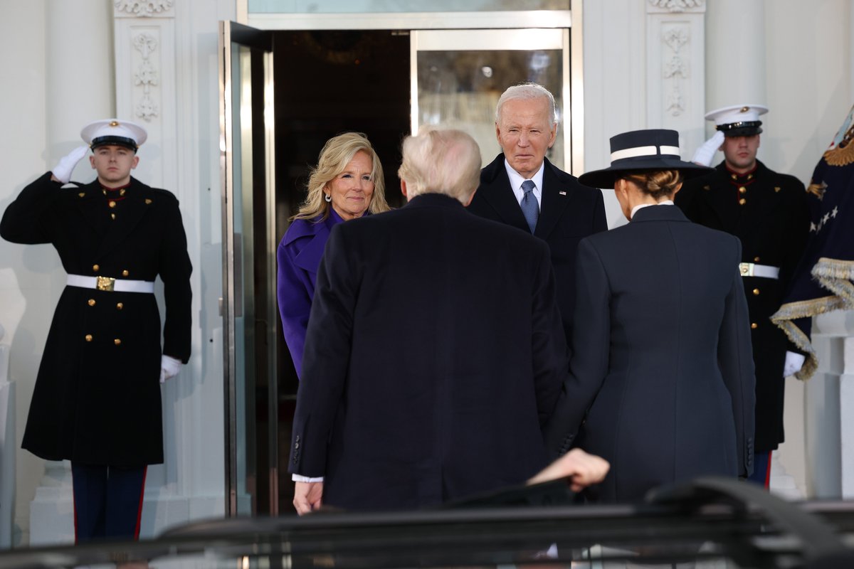 Trump Inauguration: President Joe Biden and First Lady Jill Biden