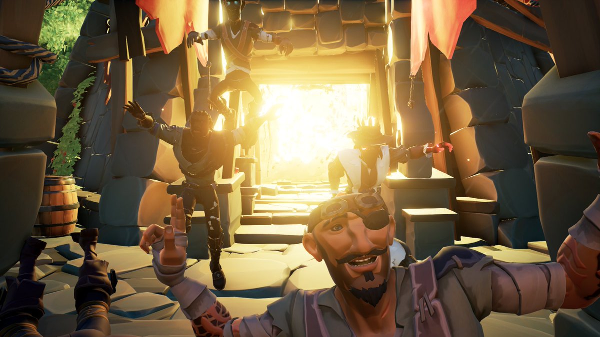 rockbart_sot's tweet photo. "The Great Escape"
Contest Theme: Explosions
#SoTShot  @SeaOfThieves https://t.co/iSS5qXAeOA