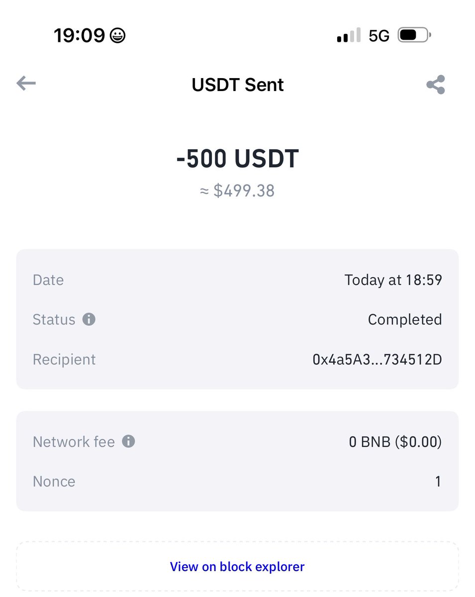 alihasanivip's tweet photo. Just now, $500 USDT was sent to one of you, my friends!
If you want to be the next winner of $500 in the next 24 hours, do the following right now:
•Like this tweet
•Comment your wallet address below
•Retweet this post
•Follow this page @alihasanivip

Good luck, my buddy ! https://t.co/jaTDYBcUxE