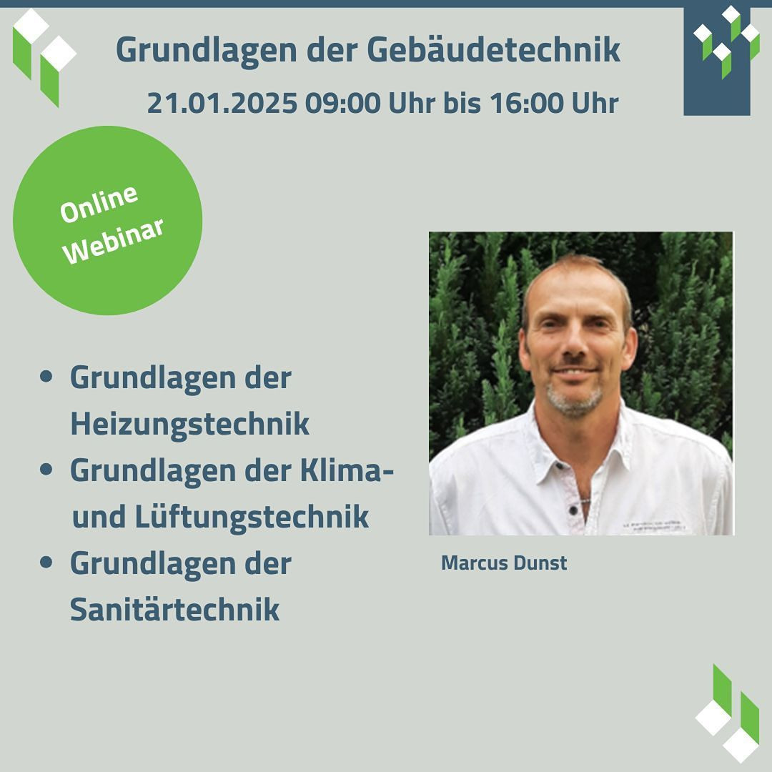 vdwSachsen's tweet photo. ✨ Webinar-Highlights der Woche! ✨
:
📅 21.01.2025 | Grundlagen der Gebäudetechnik
🕘 09:00 – 16:00 Uhr

📅 22.01.2025 | Quereinsteiger: Grundlagen „Betriebskostenabrechnung“
🕘 09:00 – 15:00 Uhr

📅 23.01.2025 | Social Media für die Wohnungswirtschaft
🕘 09:00 – 16:00 Uhr https://t.co/05NE33jQV6