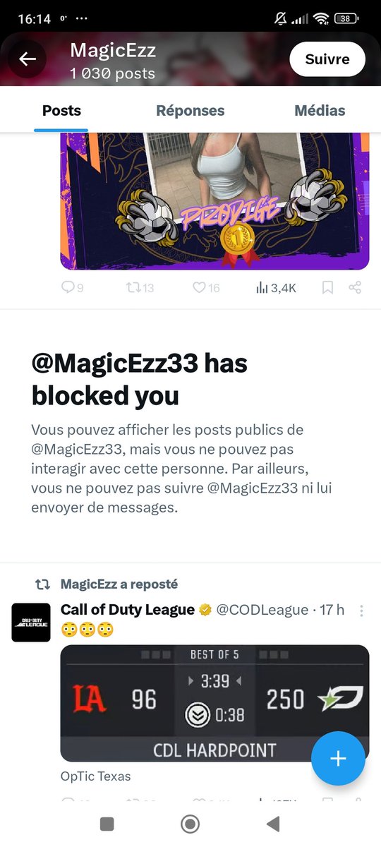 Débloque moi la salope de magic