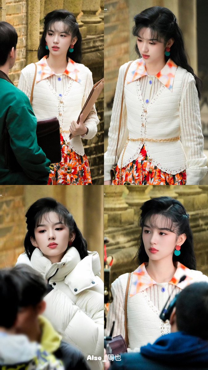 lzyeahh's tweet photo. xiaolan has so many looks that really appeal to me. I like her 80s ootd so much.
by. also_周也 🫚
#周也 #ZhouYe #DreamOfGoldenYears #周也你好1983 #hereIcome1983 https://t.co/sJZSS4PEW4