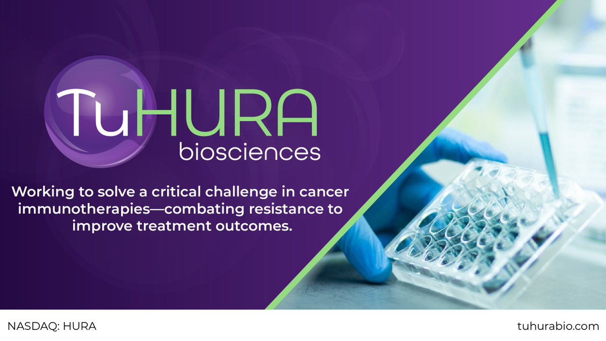 TuhuraBio's tweet photo. We are working to solve a critical challenge in cancer immunotherapies—combating resistance to improve treatment outcomes.
$HURA #BispecificADCs #BispecificPDCs #MerkelCell #ImmuneModulating https://t.co/8fqslVTVgG
