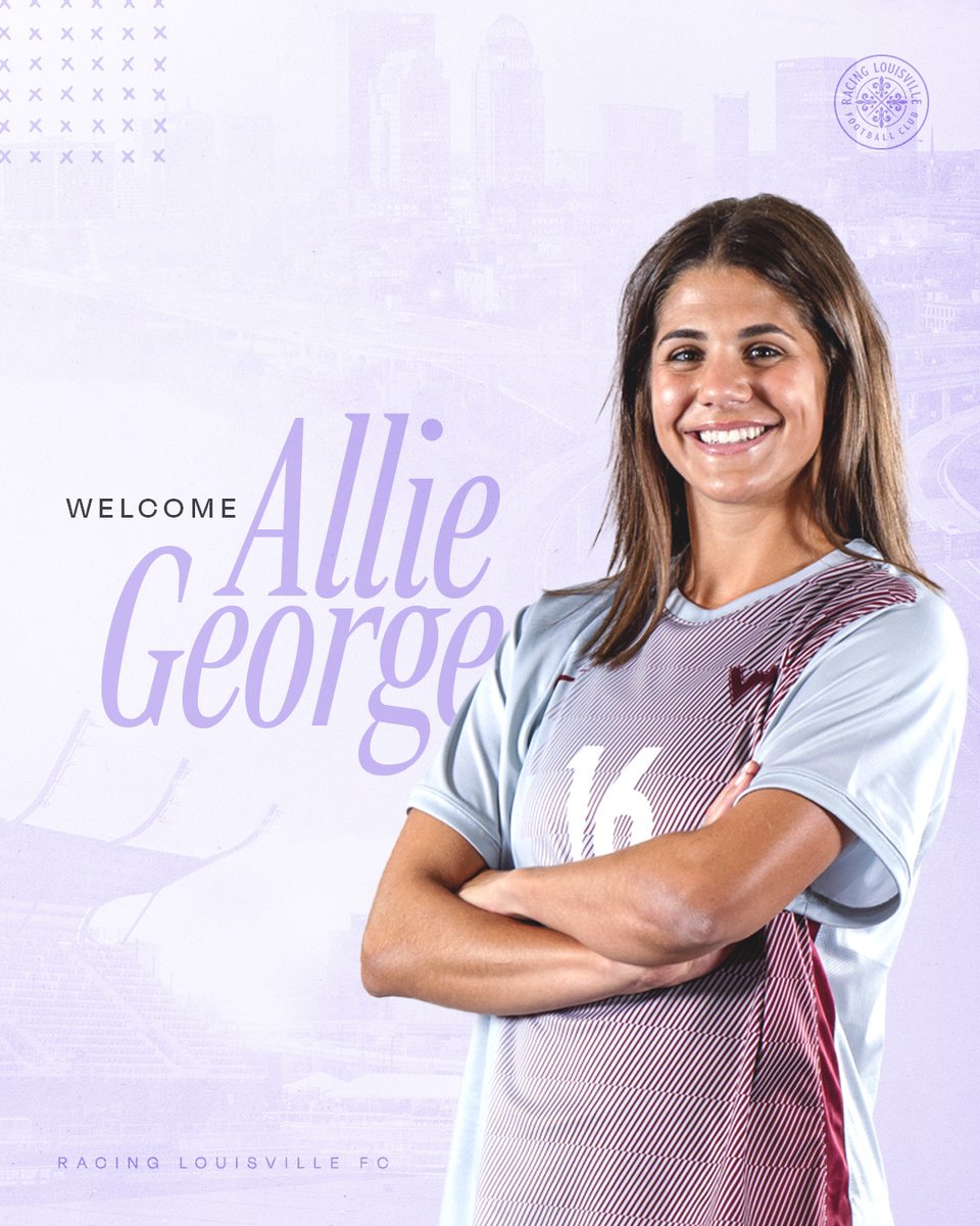 Racing Louisville FC (@racingloufc) on Twitter photo Dream realized ๐ฅน
Weโve signed Louisville native <a href="/AllieGeorge2/">Allie George</a> out of Virginia Tech!
๐ฐ tinyurl.com/5e6tyved Dream realized ๐ฅน
Weโve signed Louisville native <a href="/AllieGeorge2/">Allie George</a> out of Virginia Tech!
๐ฐ tinyurl.com/5e6tyved