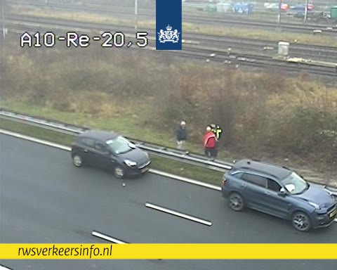 Ongeval op A10 RING-Zuid zorgt voor vertraging