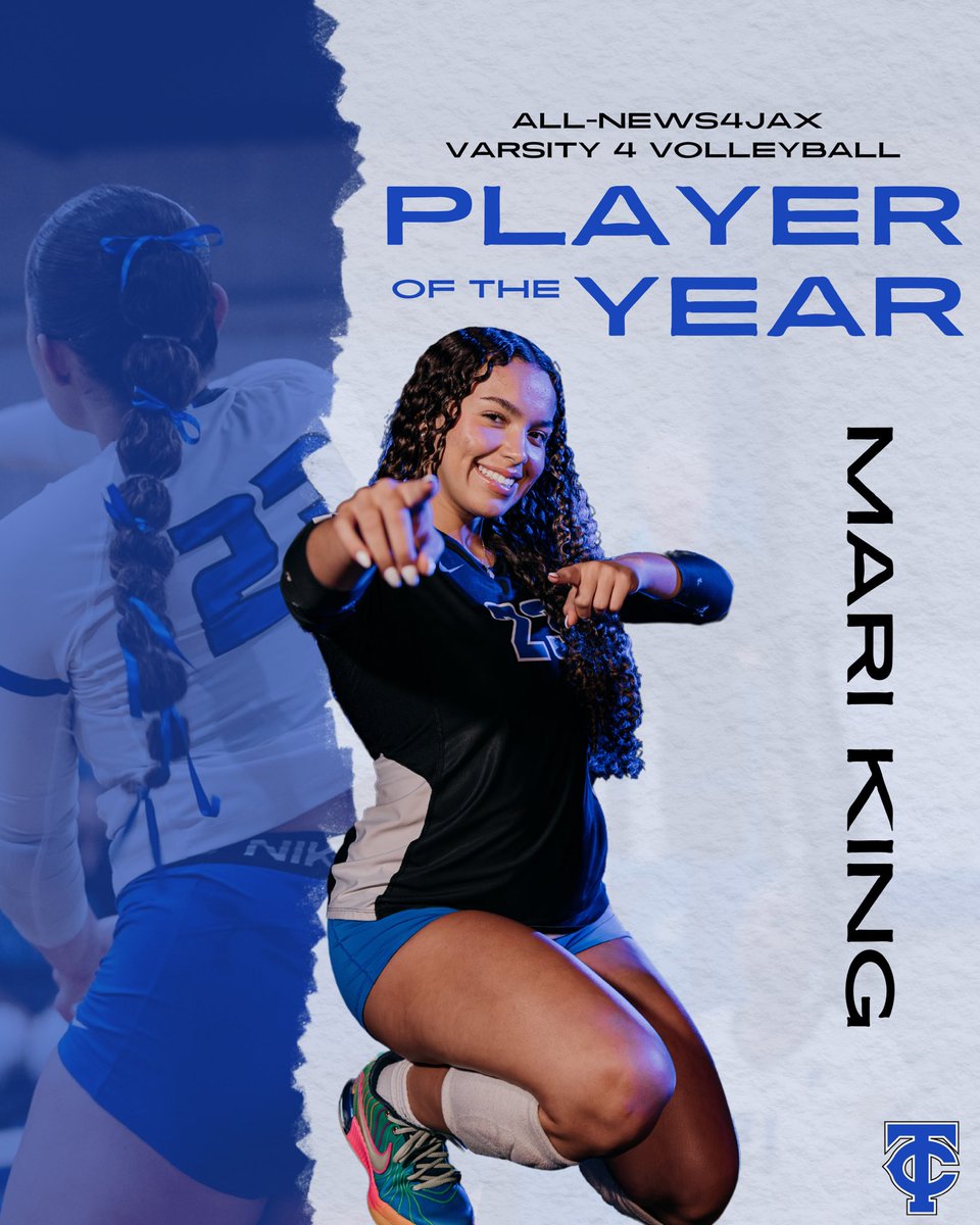 Mari King (@mari_king11) on Twitter photo Thank you <a href="/JustinBarneyTV/">Justin Barney</a> & News4Jax for naming me All-News4Jax Varsity 4 Volleyball Player of the Year! It was an unforgettable Senior Season with the best teammates & coaches a girl could ask for. Thank you <a href="/JustinBarneyTV/">Justin Barney</a> & News4Jax for naming me All-News4Jax Varsity 4 Volleyball Player of the Year! It was an unforgettable Senior Season with the best teammates & coaches a girl could ask for.