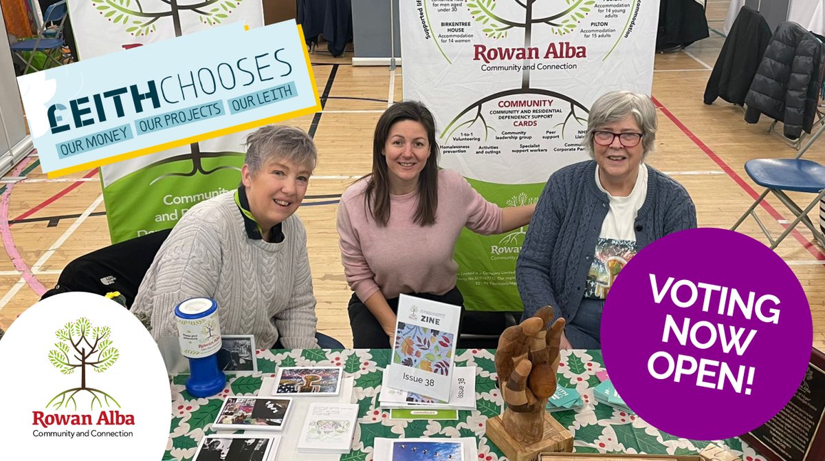 Rowan Alba (@rowanalba) on Twitter photo Thank you <a href="/LeithChooses/">£eith Chooses</a> for a great event on Saturday. Voting is now open! Please visit the link below to cast your vote for our project.
consultationhub.edinburgh.gov.uk/sfc/leithchoos… Thank you <a href="/LeithChooses/">£eith Chooses</a> for a great event on Saturday. Voting is now open! Please visit the link below to cast your vote for our project.
consultationhub.edinburgh.gov.uk/sfc/leithchoos…