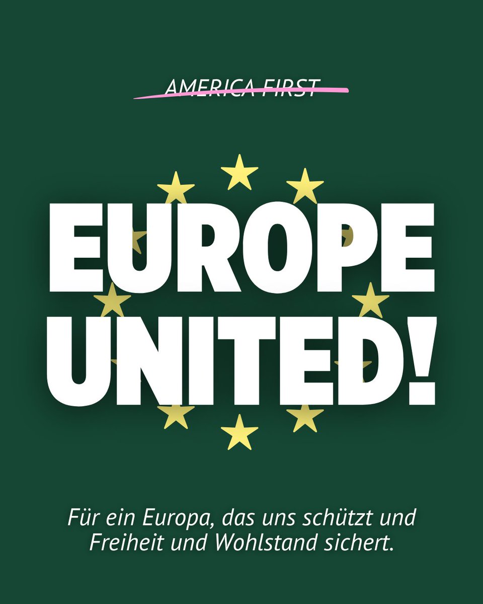 Anna Cavazzini (@anna_cavazzini) on Twitter photo 🇪🇺 Die beste Antwort auf das "America First" von Donald Trump ist: die Kräfte eines gemeinsamen Europas bündeln.
Wir alle profitieren von einem geeinten, geschlossenen & entschlossenen Europa. Dafür sind wir <a href="/Gruene_Europa/">Europagruppe GRÜNE 🇪🇺</a> jeden Tag für euch in Brüssel unterwegs. 💚 🇪🇺 Die beste Antwort auf das "America First" von Donald Trump ist: die Kräfte eines gemeinsamen Europas bündeln.
Wir alle profitieren von einem geeinten, geschlossenen & entschlossenen Europa. Dafür sind wir <a href="/Gruene_Europa/">Europagruppe GRÜNE 🇪🇺</a> jeden Tag für euch in Brüssel unterwegs. 💚