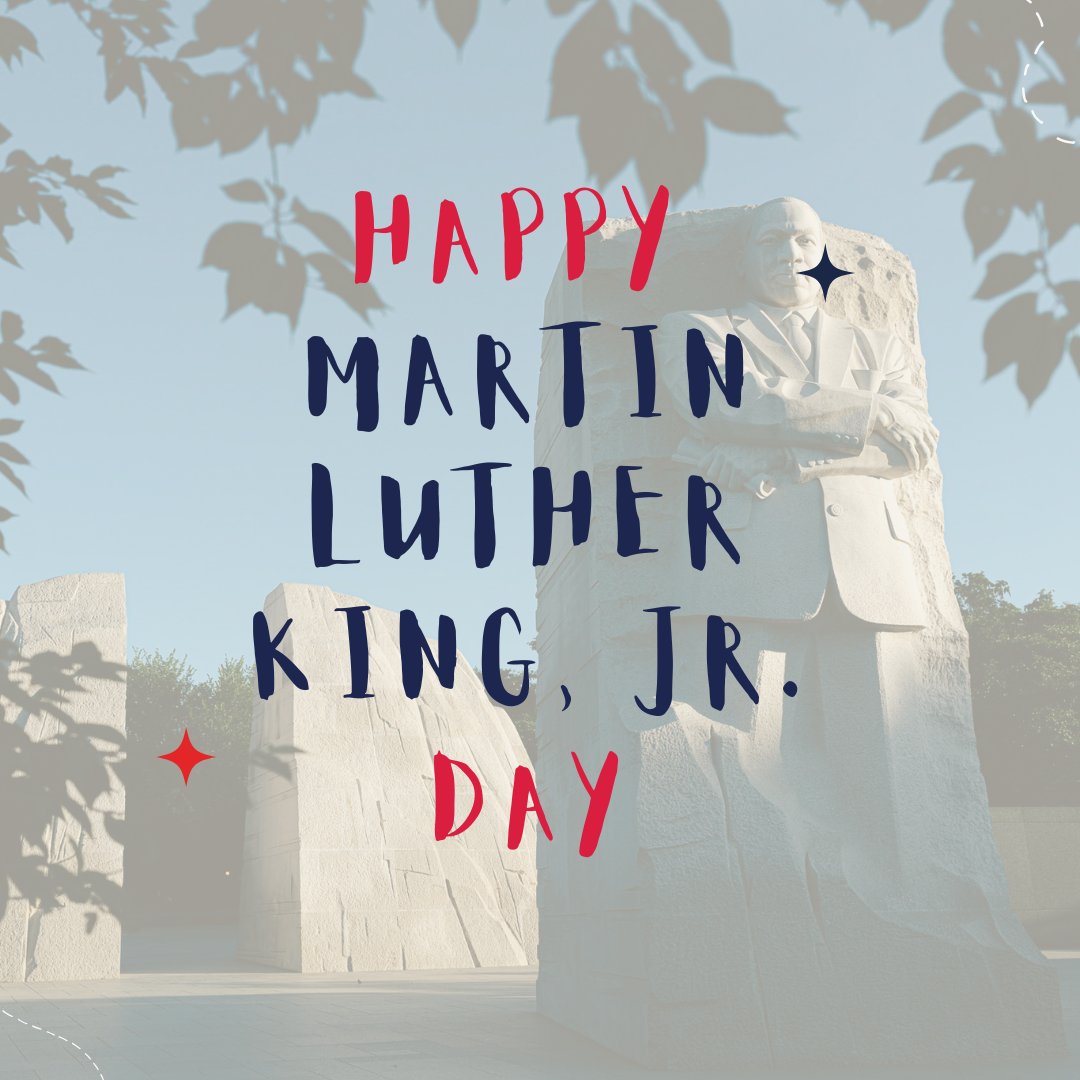 Honoring the dream. ✨ Happy Martin Luther King Jr Day!