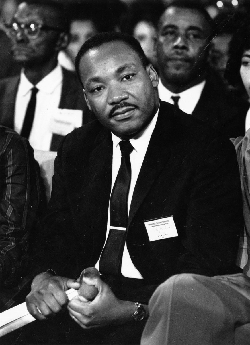 TheShadeRoom's tweet photo. On this MLK Day, we celebrate Dr. Martin Luther King Jr.’s legacy, accomplishments, and lessons, which continue to inspire, uplift, and teach the next generation. (📸: @gettyimages) ✍🏾: #TSRStaffJW https://t.co/heFOe0VOsg