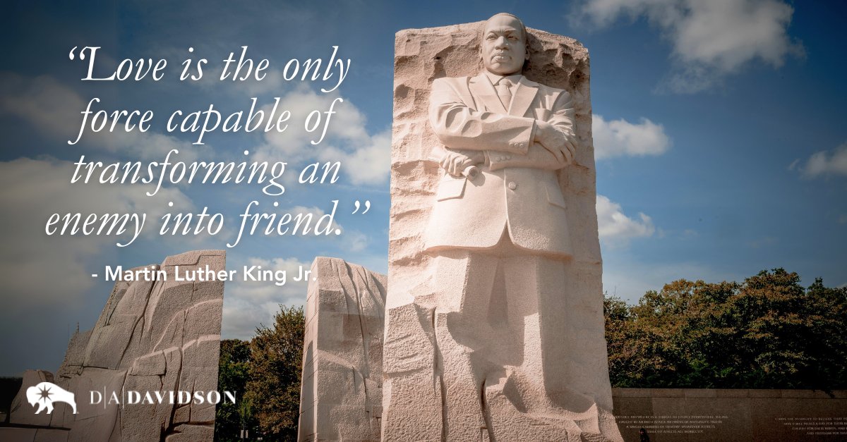 Crowell45A's tweet photo. In observance of Martin Luther King Jr. Day, our offices and the markets will be closed on Monday, January 20. https://t.co/vPPtHJU3Aa