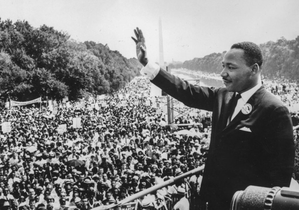 “Our lives begin to end the day we become silent about things that matter.” - Martin Luther King Jr.

Today we celebrate the life of Dr Martin Luther King his contributions, his advocacy and a vision for a more compassionate, peaceful country and people. 
#mlkday 
❤️