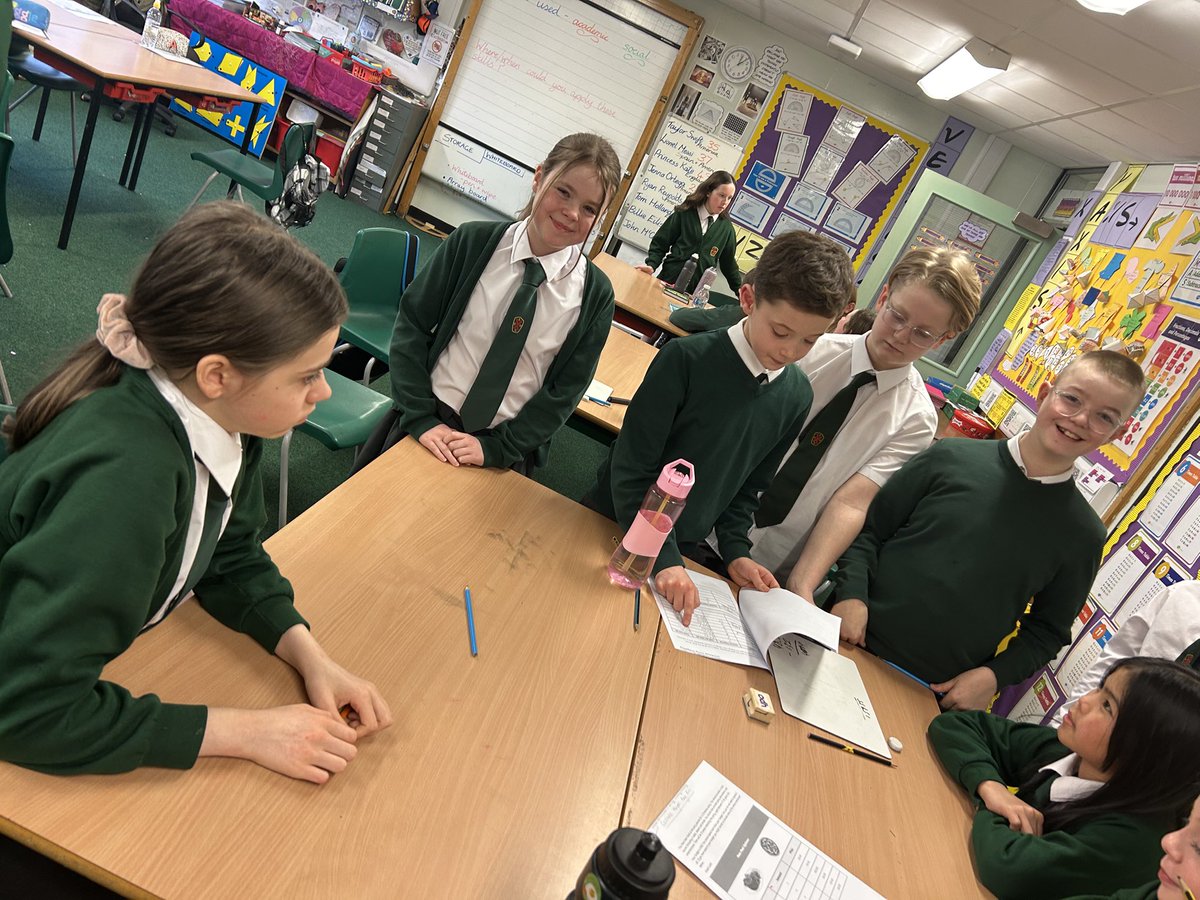 StPatricksPS's tweet photo. …how these skills could be adapted and applied in other academic and social contexts. They also offered feedback on how to promote challenge and consolidate their skills even further. Great job, primary 7! #StudentLedLearning @RigourMaths @mathsinside @MathsScot @MathsWest https://t.co/kvQ6k5BWU5