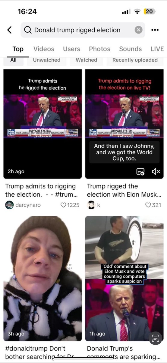 _toxicblonde's tweet image. I don’t like getting political and this will be my only tweet: 

The US version of TikTok is censored. 

Left is my version (US based TikTok) and right is Eli’s version (Europe based TikTok).